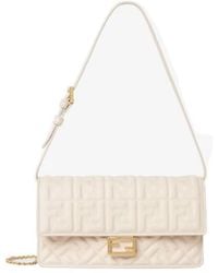 Fendi - Baguette Compact Chained Wallet - Lyst