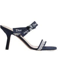Dior - J'A Heeled Sandal With Straps - Lyst