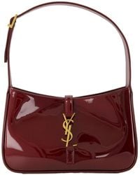 Saint Laurent - Le 5 À 7 Logo Plaque Shoulder Bag - Lyst