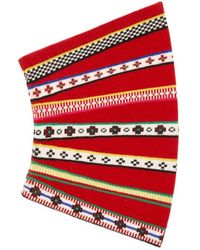 KENZO - Fair Isle Intarsia Knitted Snood - Lyst