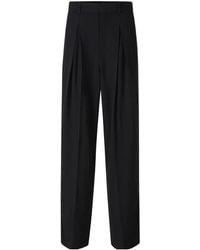 Jacquemus - Pleated Herringbone Trousers - Lyst