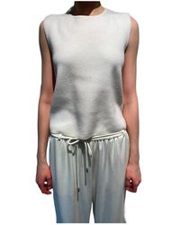 Max Mara - Sleeveless Knitted Vest - Lyst