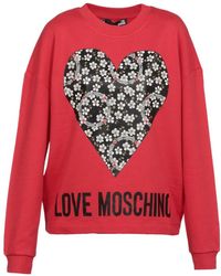 Moschino - Logo Round-Necked Sweater - Lyst