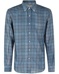 Aspesi - Check Pattern Shirt - Lyst