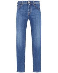 Jacob Cohen - Scott Slim Cropped Jeans - Lyst