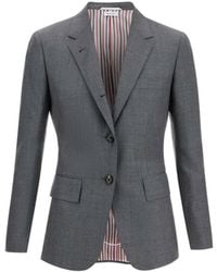 Thom Browne - Single-Breasted Twill Blazer - Lyst