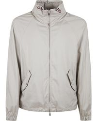 Brunello Cucinelli - Zip-Up Hooded Jacket - Lyst