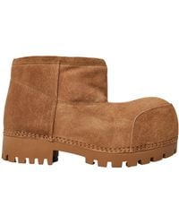 Balenciaga - Alaska Fur Boots - Lyst