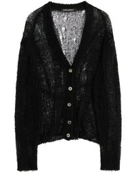 Our Legacy - Academy Sheer Knit Cardigan - Lyst