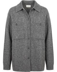 P.A.R.O.S.H. - Button-Up Chest-Pocket Cardigan - Lyst
