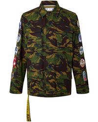 Off-White c/o Virgil Abloh - Camo Jacket Sn99 - Lyst
