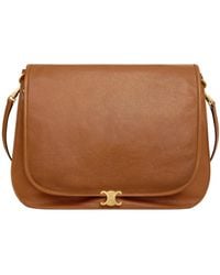 Celine - Soft Triomphe Besace - Lyst