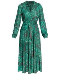 Etro - Dress With A Belt - Lyst