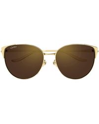 Cartier - Cat-Eye Sunglasses - Lyst