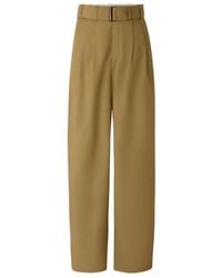 Soeur - Belted Pleated Trousers - Lyst