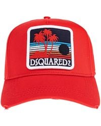 DSquared² - Logo Patch Baseball Cap - Lyst