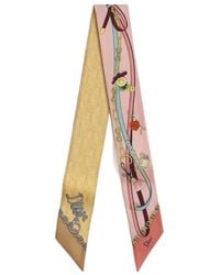 Dior - Saddle Charms Mitzah Scarf - Lyst