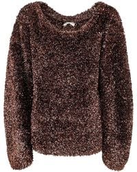 Dries Van Noten - Long-Sleeved Knitted Sweater - Lyst