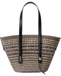 Loewe - Braid Medium Woven Handbag - Lyst