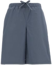 Rier - Elasticated Cotton Bermuda Shorts - Lyst