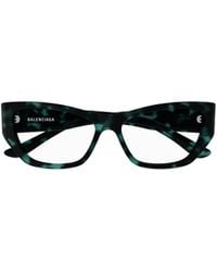 Balenciaga - Eyewear Cat-Eye Frame Glasses - Lyst