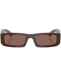 Prada - Eyewear Rectangle Frame Sunglasses - Lyst