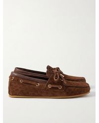 Gucci - Allover Gg Logo Slip-On Loafers - Lyst