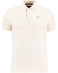 Barbour - Logo Embroidered Polo Shirt - Lyst