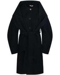 P.A.R.O.S.H. - Leak Button Detailed Long-Sleeve Dress - Lyst
