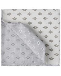 Brunello Cucinelli - Diamond Silk Pocket Square Scarf - Lyst