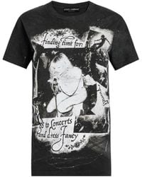 Dolce & Gabbana - Dolce&Gabbana Printed Cotton T-Shirt - Lyst