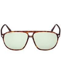 Tom Ford - Square Frame Sunglasses - Lyst