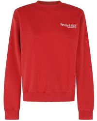 Sporty & Rich - Long-Sleeved Sweatshirt - Lyst