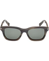 ZEGNA - Rectangular Frame Sunglasses - Lyst