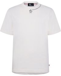 Moncler - Simple Round-Neck T-Shirt - Lyst