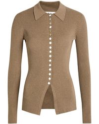 Rohe - Ribbed Stretch-Cotton Shirt - Lyst