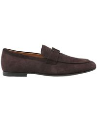 Tod's - Logo-Plaque Loafers - Lyst