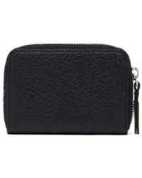 Maison Margiela - Four Stitches Grained-Leather Cardholder - Lyst