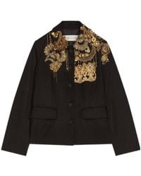 Dries Van Noten - Embroidered Blazer - Lyst
