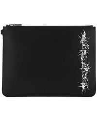 Givenchy - Logo-Print Pouch Bag - Lyst