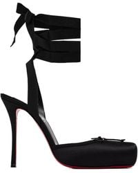Christian Louboutin - Cassia Lace-Up Pumps - Lyst