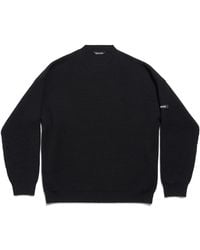 Balenciaga - Crewneck Knitted Jumper - Lyst