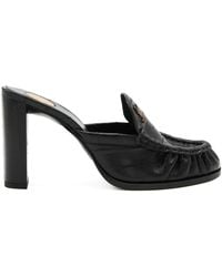 Saint Laurent - Open-Toe High-Heeled Sandals - Lyst