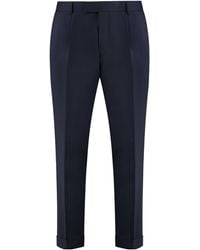 BOSS - Boss Wool Blend Trousers - Lyst