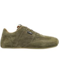 MM6 by Maison Margiela - Logo Tag Lace-Up Sneakers - Lyst