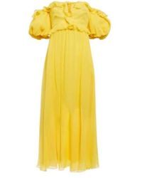 Giambattista Valli - Off-The-Shoulder Silk Gown - Lyst