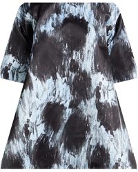 Marni - Short Sleeves Flared Dress - Lyst