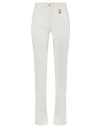 Elisabetta Franchi - Jewel Padlock Jeans - Lyst