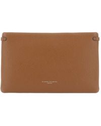 Gianni Chiarini - Hermy Grained Leather Clutch Bag - Lyst