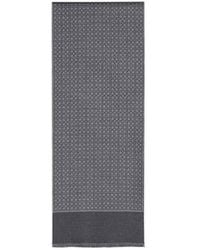 Ferragamo - Ferragamo Gancini Monogram Scarf - Lyst